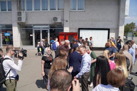Пушкинские дни на Северном Кавказе. Прибытие делегаций в Северную Осетию. Фоторепортаж