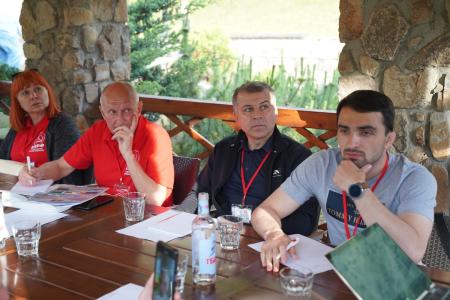 Рабочий визит в Северную Осетию членов Компартии продолжается. Работа секций