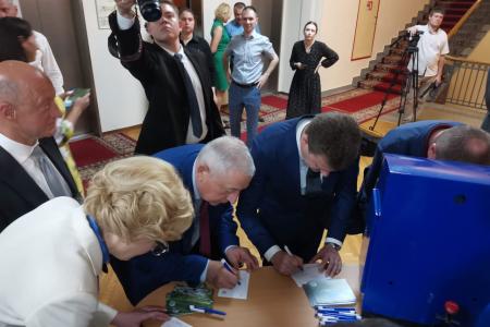 Николай Харитонов выступил на торжественной церемонии открытия выставки, посвященной 15-летию образования Камчатского края
