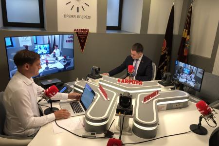 Выступление А.В. Корниенко на радио «Аврора»