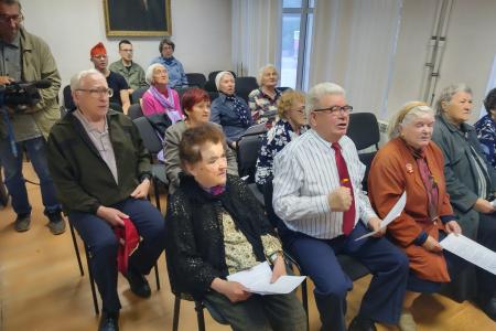 В Екатеринбурге прошло памятное мероприятие для детей войны