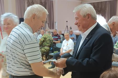 Орловский историко-патриотический клуб «Ветеран» отметил годовщину Парада Победы