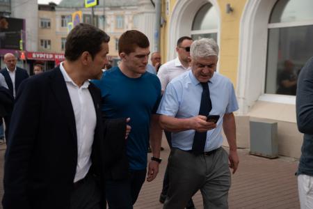 Алексей Русских и Александр Ющенко посетили мероприятие «Спортивная борьба — сильные люди. Сильная страна»