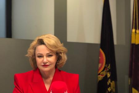 Нина Останина выступила на радио «Аврора»