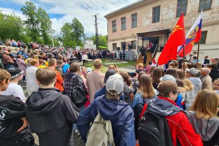 В Свердловской области в городе Кушва при участии КПРФ восстановлен памятник В.И. Ленину