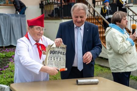 В Свердловской области в городе Кушва при участии КПРФ восстановлен памятник В.И. Ленину