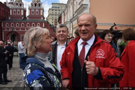 Г.А. Зюганов посетил восьмой книжный фестиваль «Красная площадь»