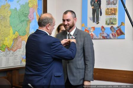 В Госдуме состоялась встреча фракции КПРФ в Госдуме с делегацией Народного Совета ЛНР