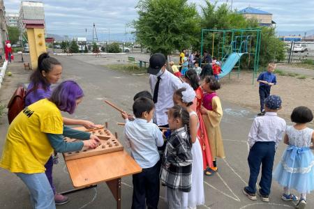Республика Тыва. Праздник детства при поддержке КПРФ
