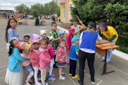 Республика Тыва. Праздник детства при поддержке КПРФ
