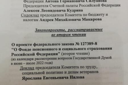 Ольга Алимова: "Правительство РФ решает огромный объём вопросов, которые, увы, не имеют никакого отношения к жизни простых людей"