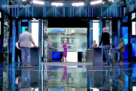 Дмитрий Новиков на Первом канале предложил дать ответ на обстрелы Донецка и назвал национальную политику большевиков безупречной