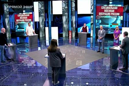 Дмитрий Новиков на Первом канале предложил дать ответ на обстрелы Донецка и назвал национальную политику большевиков безупречной