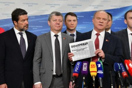 Г.А. Зюганов политическим оппонентам: «Предлагаю конструктивный диалог!»