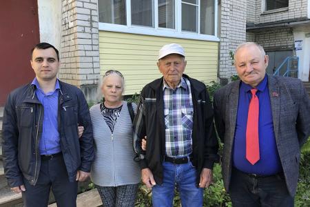 Фракция КПРФ в Ивановской областной Думе провела выездной день в Приволжском районе