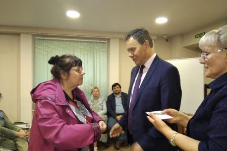 В рамках Парламентской недели в Новгородской области ведёт работу Н.В. Арефьев
