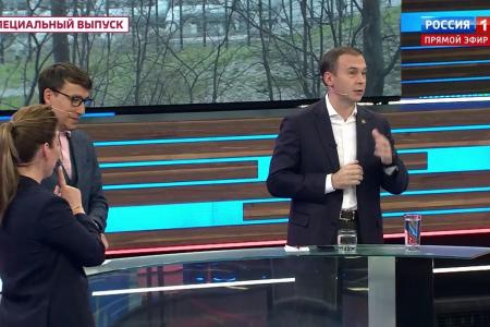 Юрий Афонин в эфире «России-1»: Празднование 100-летия СССР, организованное КПРФ, станет настоящим всемирным антифашистским форумом