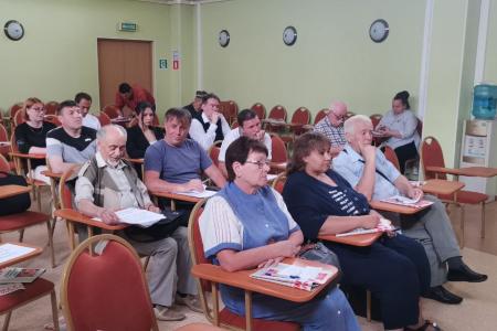 Руководитель фракции КПРФ Александр Наумов принял участие в первом этапе 30-й отчётно-выборной конференции Домодедовского ГК КПРФ