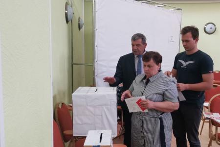 Руководитель фракции КПРФ Александр Наумов принял участие в первом этапе 30-й отчётно-выборной конференции Домодедовского ГК КПРФ