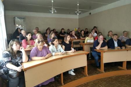 Н.В. Коломейцев встретился с активистами райкома КПРФ и трудовыми коллективами в городе Пестово Новгородской области