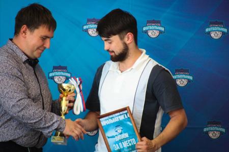 В Калуге вручили призы чемпионата футбольной лиги по мини-футболу