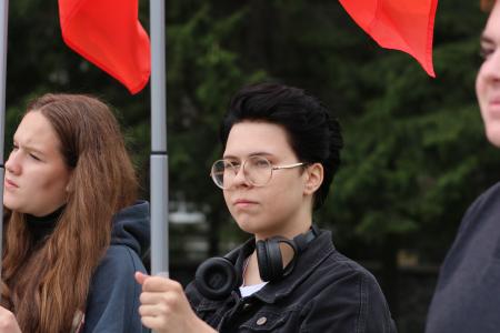 Екатеринбург. Митинг в честь 111-летия со дня рождения Н.И. Кузнецова