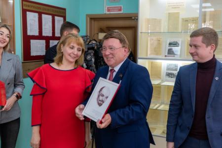 Н.Н. Иванов принят участие в открытии выставки «Курской пионерии - 100 лет!»