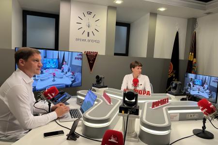 Ирина Филатова выступила в эфире «Авроры»