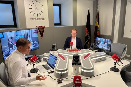 Денис Парфенов выступил в эфире «Авроры»
