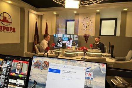 Виктор Максимов выступил в прямом эфире ИА «Аврора»