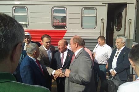 Г.А. Зюганов прибыл в Татарстан