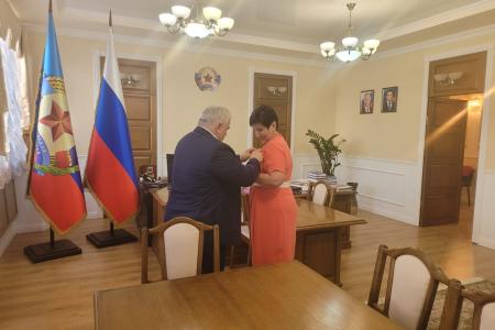 Казбек Тайсаев находится с рабочим визитом на Донбассе