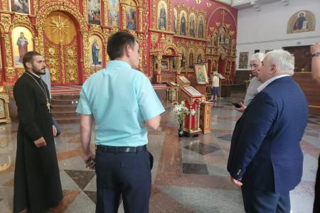Казбек Тайсаев находится с рабочим визитом на Донбассе