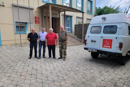 Рабочая поездка Казбека Тайсаева на Донбасс