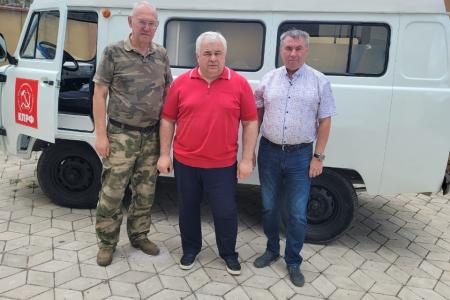 Рабочая поездка Казбека Тайсаева на Донбасс