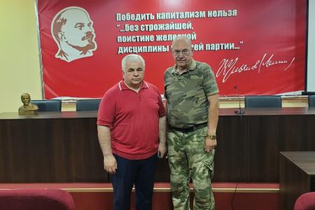 Рабочая поездка Казбека Тайсаева на Донбасс