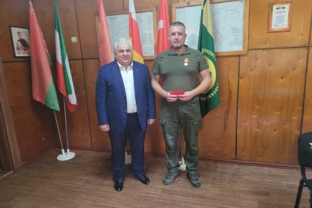 Рабочая поездка Казбека Тайсаева на Донбасс