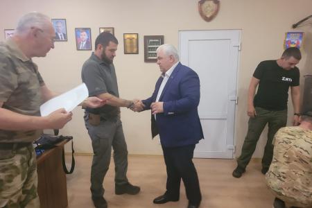 Рабочая поездка Казбека Тайсаева на Донбасс