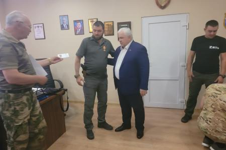 Рабочая поездка Казбека Тайсаева на Донбасс