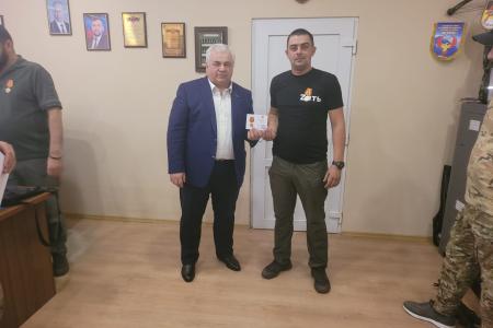 Рабочая поездка Казбека Тайсаева на Донбасс