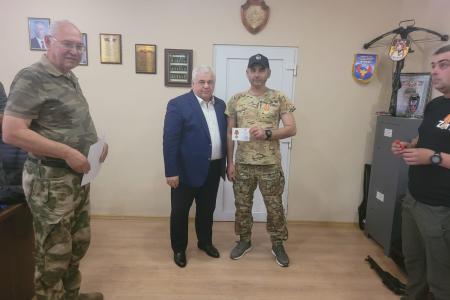 Рабочая поездка Казбека Тайсаева на Донбасс