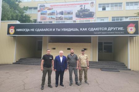 Рабочая поездка Казбека Тайсаева на Донбасс