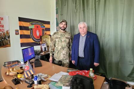 Рабочая поездка Казбека Тайсаева на Донбасс