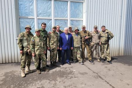 Рабочая поездка Казбека Тайсаева на Донбасс