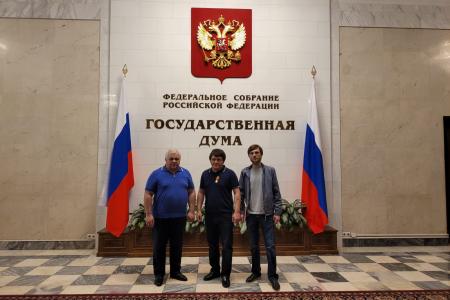 Командир батальона «Пятнашка» встретился с членами КПРФ