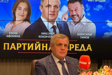 Н.В. Коломейцев ответил на вопросы на радио «Комсомольская правда»