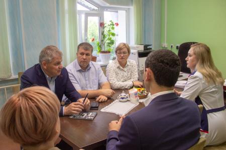 Алексей Куринный побывал с рабочим визитом в Томске