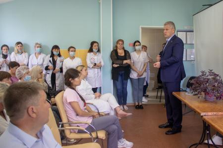 Алексей Куринный побывал с рабочим визитом в Томске