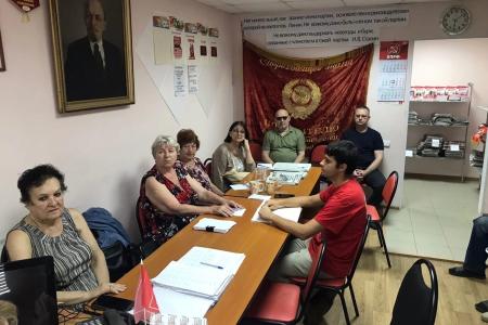 Саратовская область. Ольга Алимова встретилась с коммунистами города Энгельса