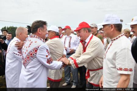 Итоговый репортаж о поездке Г.А. Зюганова на Всероссийский форум Дружбы народов в Татарстане